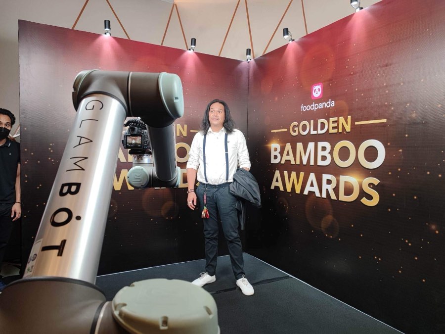 GlamBot activation at foodpanda's Golden Bamboo Awards